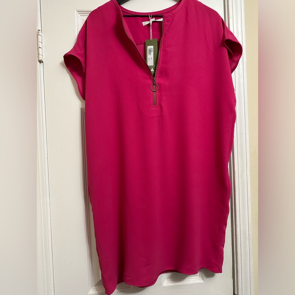Trina Turk Zipper Placket Dress - Picture 6 of 6